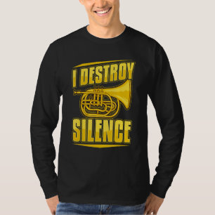T-shirt Leçon pour débutant de joueur de musique d'instrum
