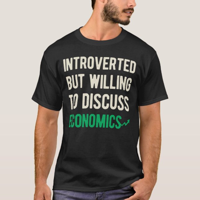 T-shirt L'économie drôle (Devant)