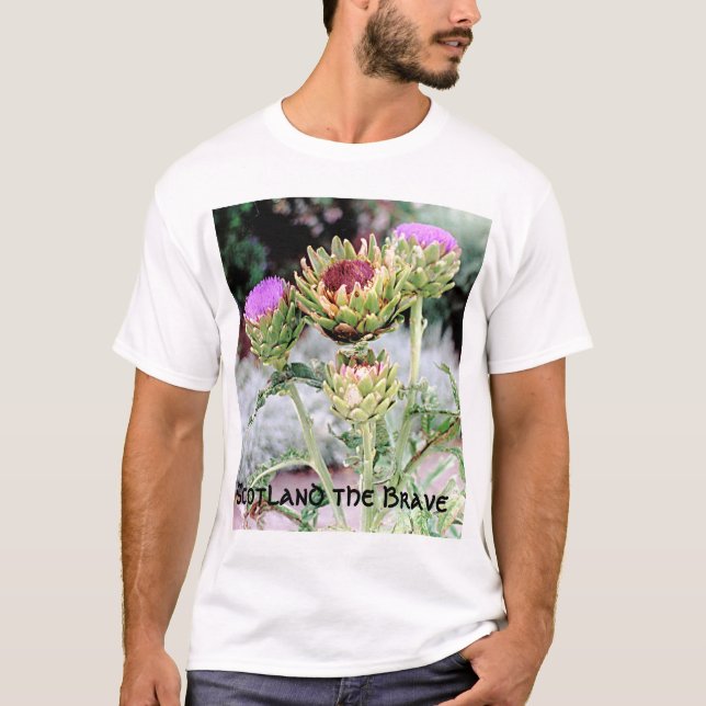 T-shirt L'Ecosse le courageux (Devant)