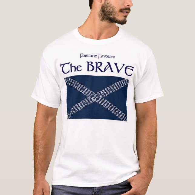 T-shirt L'Ecosse le courageux (Devant)