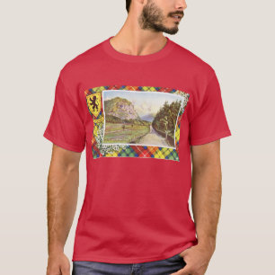 T-shirt L'Ecosse vintage, tartan de Buchanon