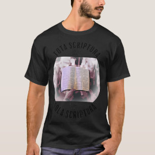 T-shirt L'écriture seule Théologie chrétienne protestante