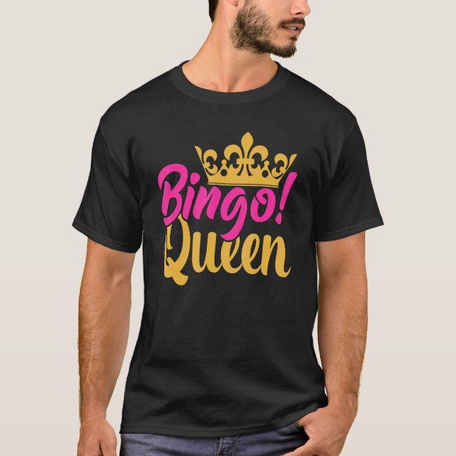 T-shirt Lecteur Bingo Queen 4 (Devant)