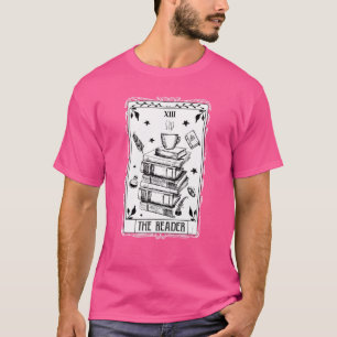 T-shirt Lecteur Carte Tarot Lecture Livre Réservation Smut