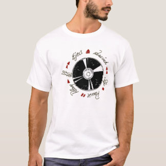 T-shirt lecteur CD