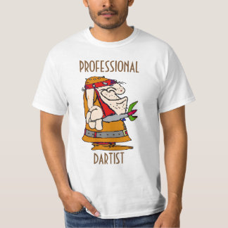 T-shirt Lecteur Dart professionnel, modifier du texte