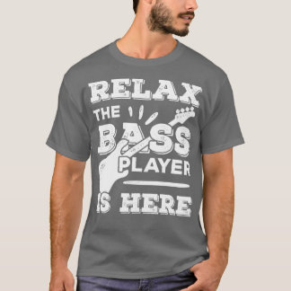 T-shirt Lecteur de basse Guitare Musicien de soutien