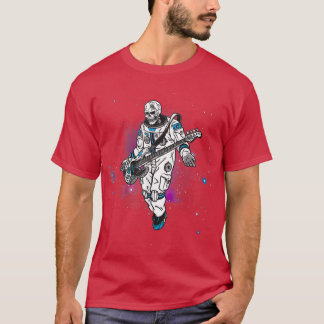 T-shirt Lecteur de basse Skeleton