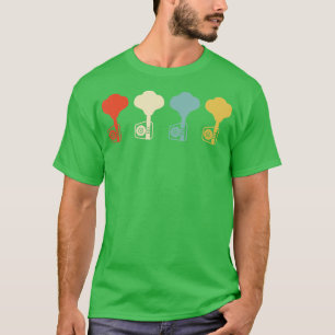 T-shirt Lecteur de basse vintage Retro