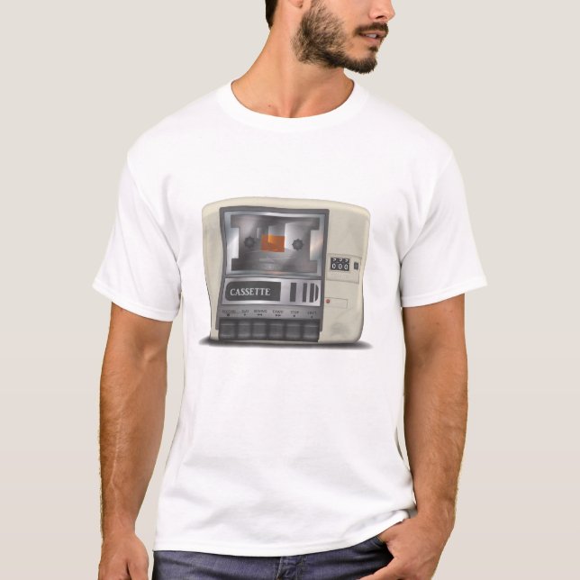 T-shirt Lecteur de cassette (Devant)