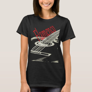 T-shirt Lecteur de guitare acoustique flamenco Premium