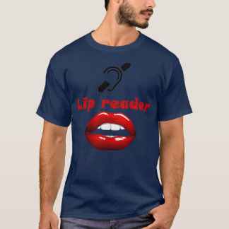 T-shirt Lecteur de lèvres Culture sourde