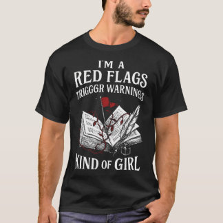 T-shirt Lecteur de livres épicés Romance sombre moralement