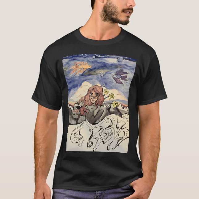 T-shirt Lecteur de rêves (Devant)