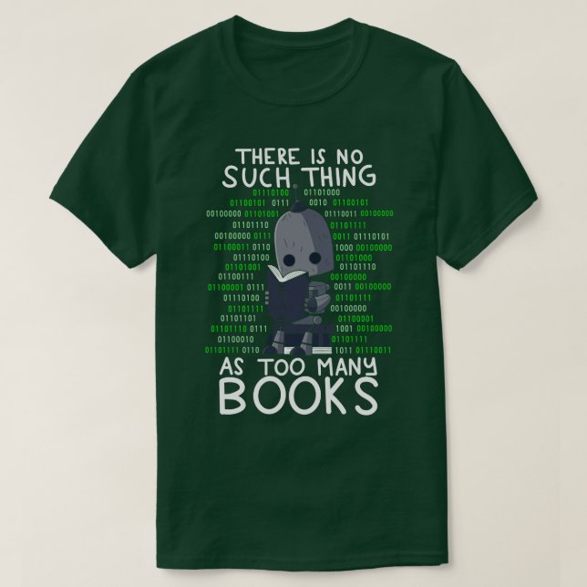 T-shirt Lecteur de robots (Design devant)