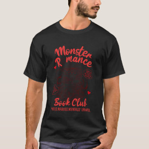 T-shirt Lecteur de romance sombre lisant un livre de roman