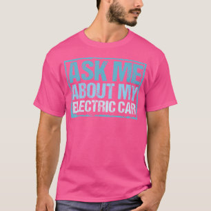 T-shirt Lecteur de voiture électrique Mobilité Fière Plug-