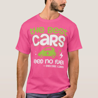 T-shirt Lecteur de voiture électrique Mobilité Fière Plug-