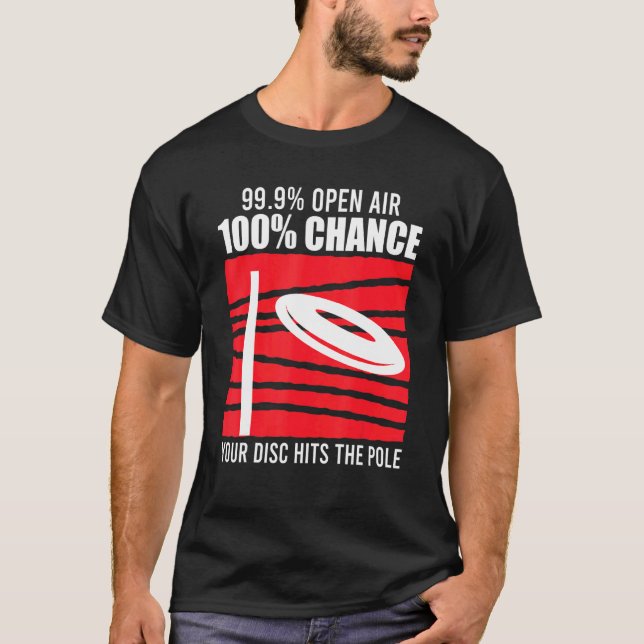 T-shirt Lecteur Disc Golf (Devant)