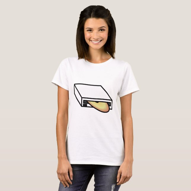 T-shirt Lecteur DVD (Devant entier)