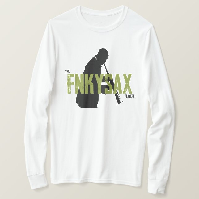 T-Shirt Lecteur FnkySax (Design devant)