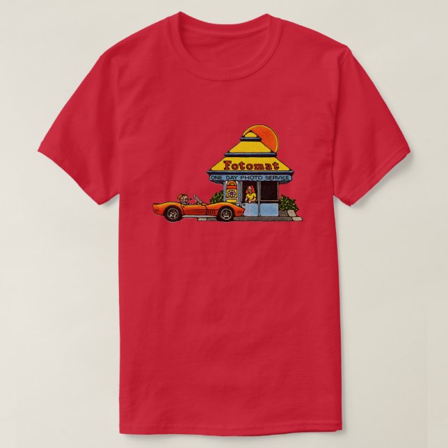 T-shirt Lecteur Fotomat vintage (Design devant)