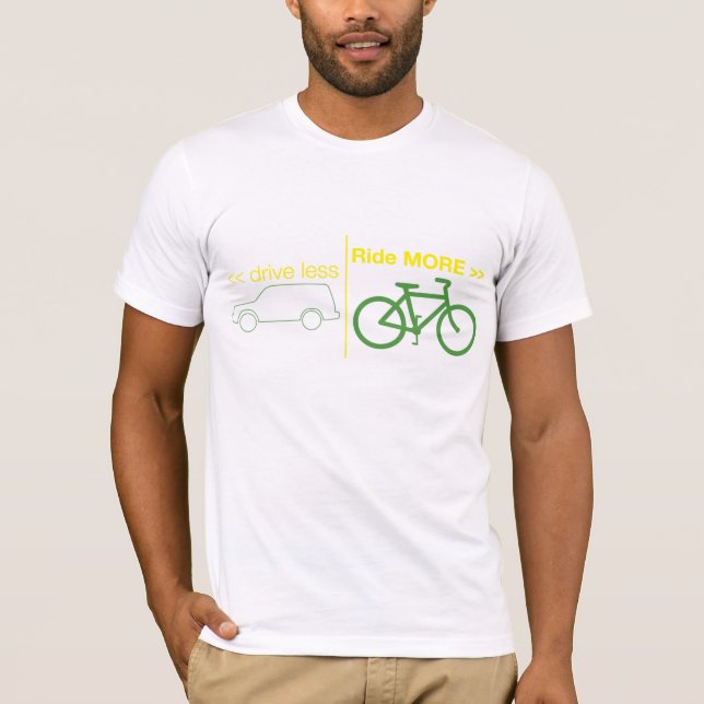 T-shirt lecteur moins de Ride PLUS (Devant)