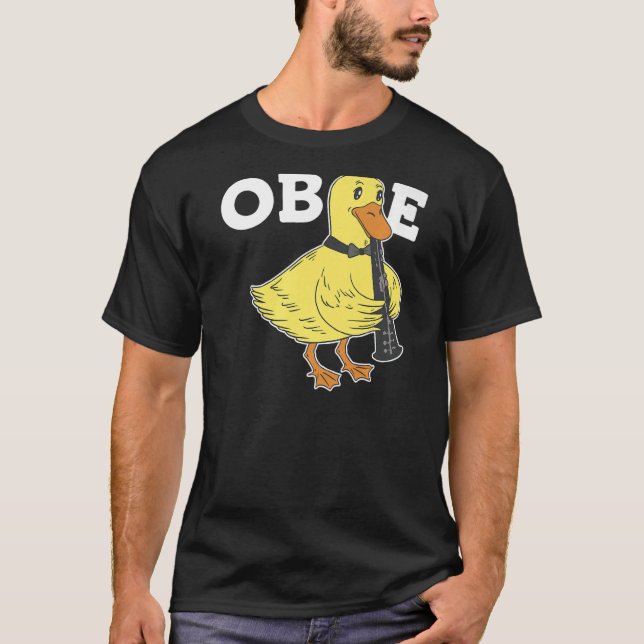 T-shirt Lecteur Oboe Duck Oboe Premium 1 (Devant)