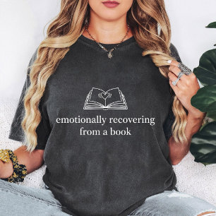 T-shirt Lecteur qui se remet émotionnellement d'un livre