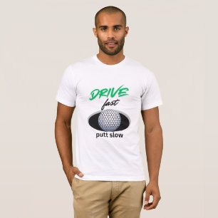 T-shirt Lecteur rapide, putt lent