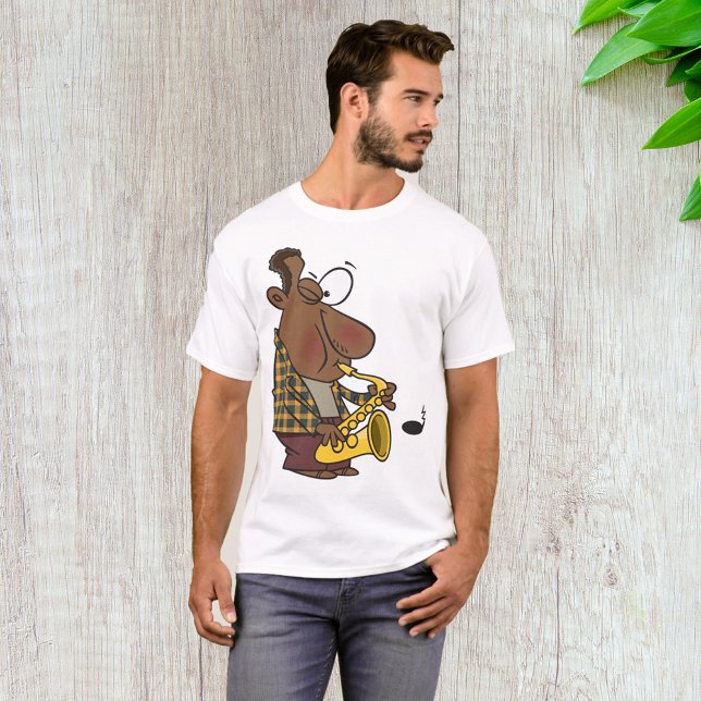 T-shirt Lecteur saxophone (Créateur téléchargé)