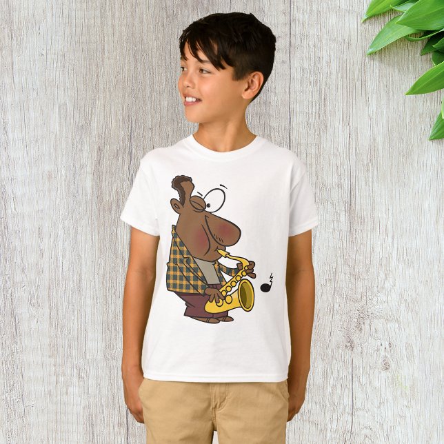 T-shirt Lecteur saxophone (Créateur téléchargé)
