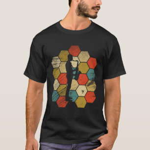 T-shirt Lecteur saxophone vintage rétro ancienne école 1