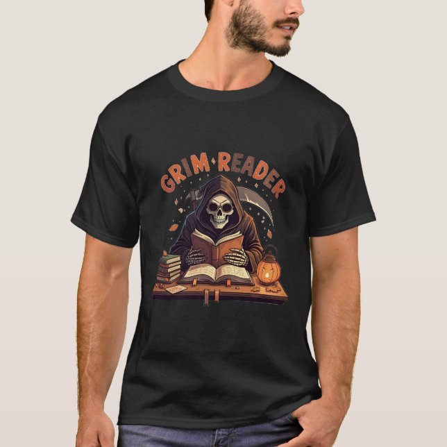 T-shirt lecteur sinistre (Devant)