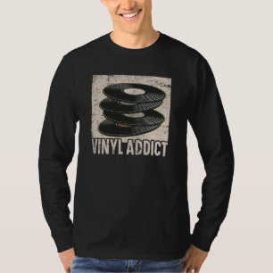 T-shirt Lecteur vinyle lecteur de disques vinyle musique