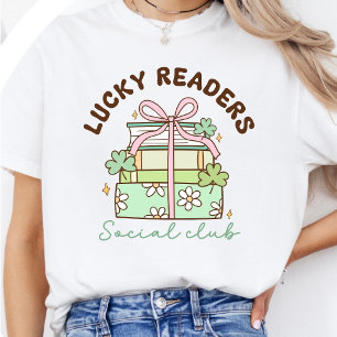 T-shirt Lecteurs Chanceux Livre de la Saint-Patrick