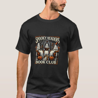 T-shirt Lecteurs éffrayants Club du livre Halloween Réserv