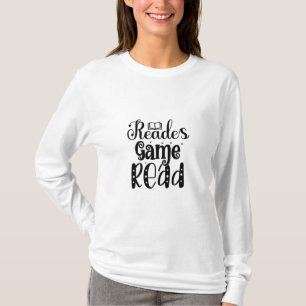 T-shirt Lecture Art Reades Jeu Lire