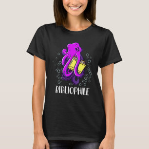 T-shirt Lecture bibliophile du livre Octopus