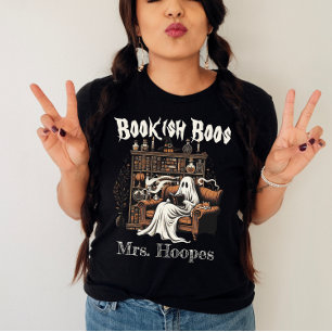 T-shirt Lecture Bibliothécaire enseignant Éffrayant Costum