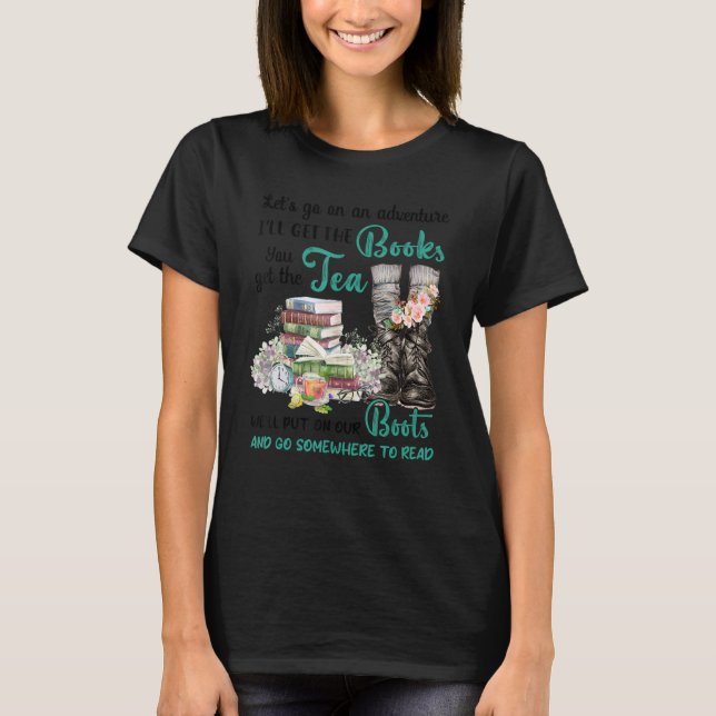 T-shirt Lecture Bibliothécaire Lecteurs Je vais avoir les  (Devant)