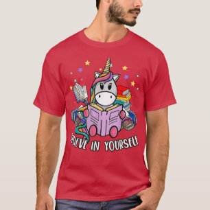 T-shirt Lecture Bibliothèque Unicorne Lire Livres Lover Le