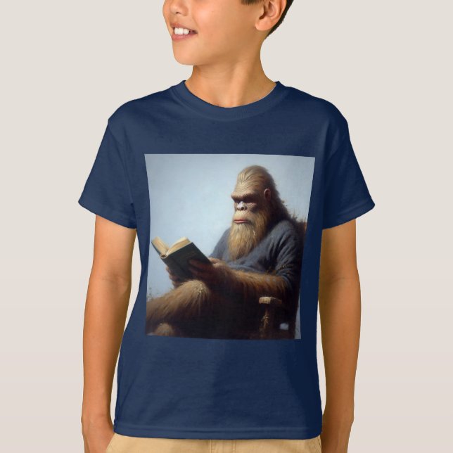 T-shirt Lecture Bigfoot (Devant)