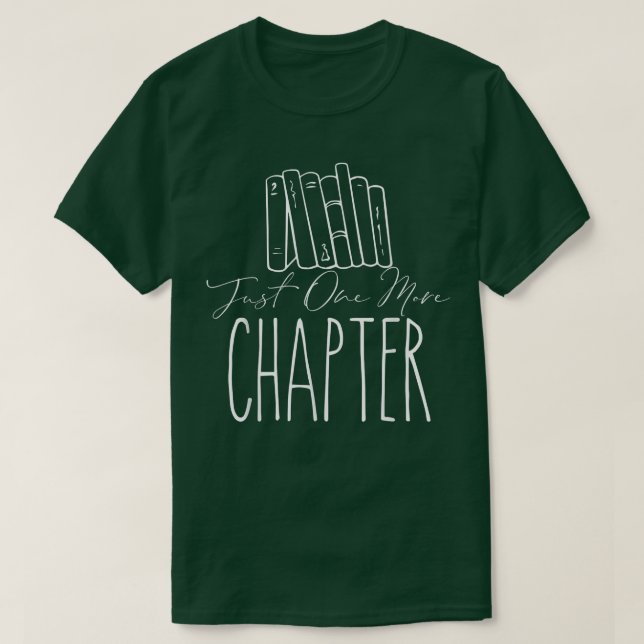 T-shirt Lecture Chapitre Lecteur Bookworm Book Lovers (Design devant)