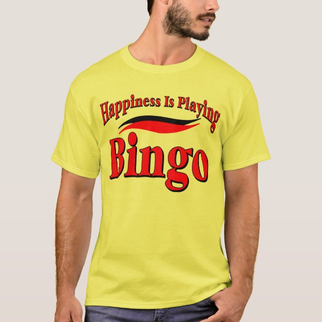 T-shirt Lecture de Bingo (Devant)
