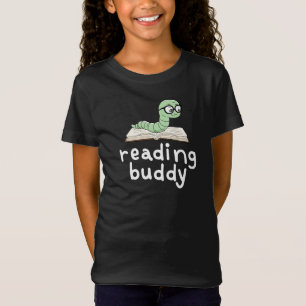T-Shirt Lecture de Buddy Cute Bookwort avec livre