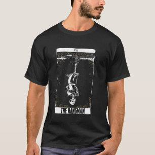 T-shirt Lecture de Cartes de Tarot Cartomancie Pendu Occul