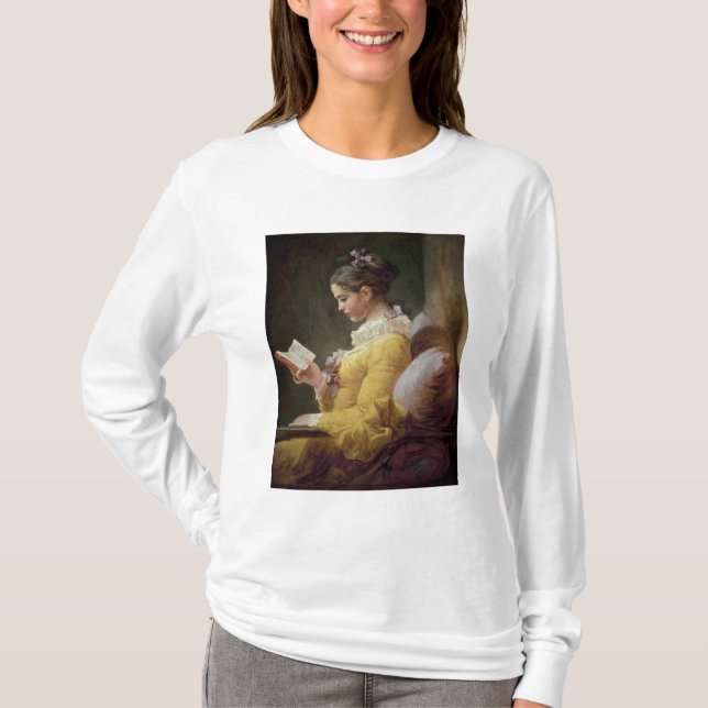 T-shirt Lecture de jeune fille, c.1776 (Devant)