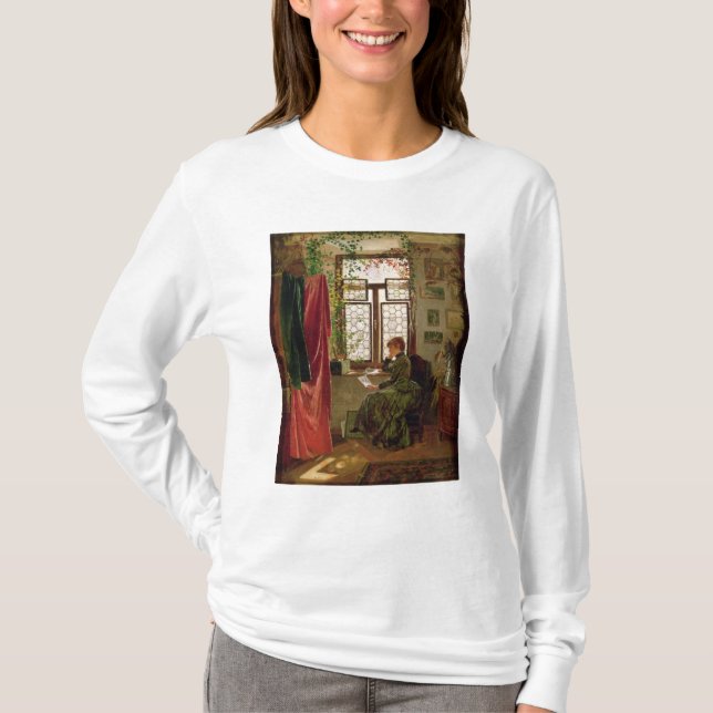 T-shirt Lecture de la lettre (Devant)