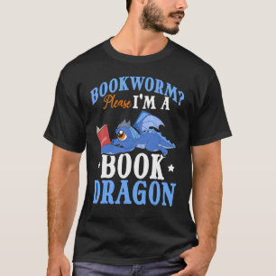 T-shirt Lecture de livre Imaginaire Créature Cute Livre Dr